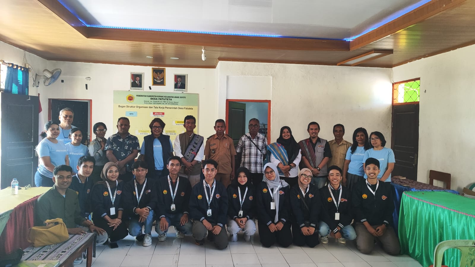 KKN Universitas Jember di Desa Fatuteta - Foto 1